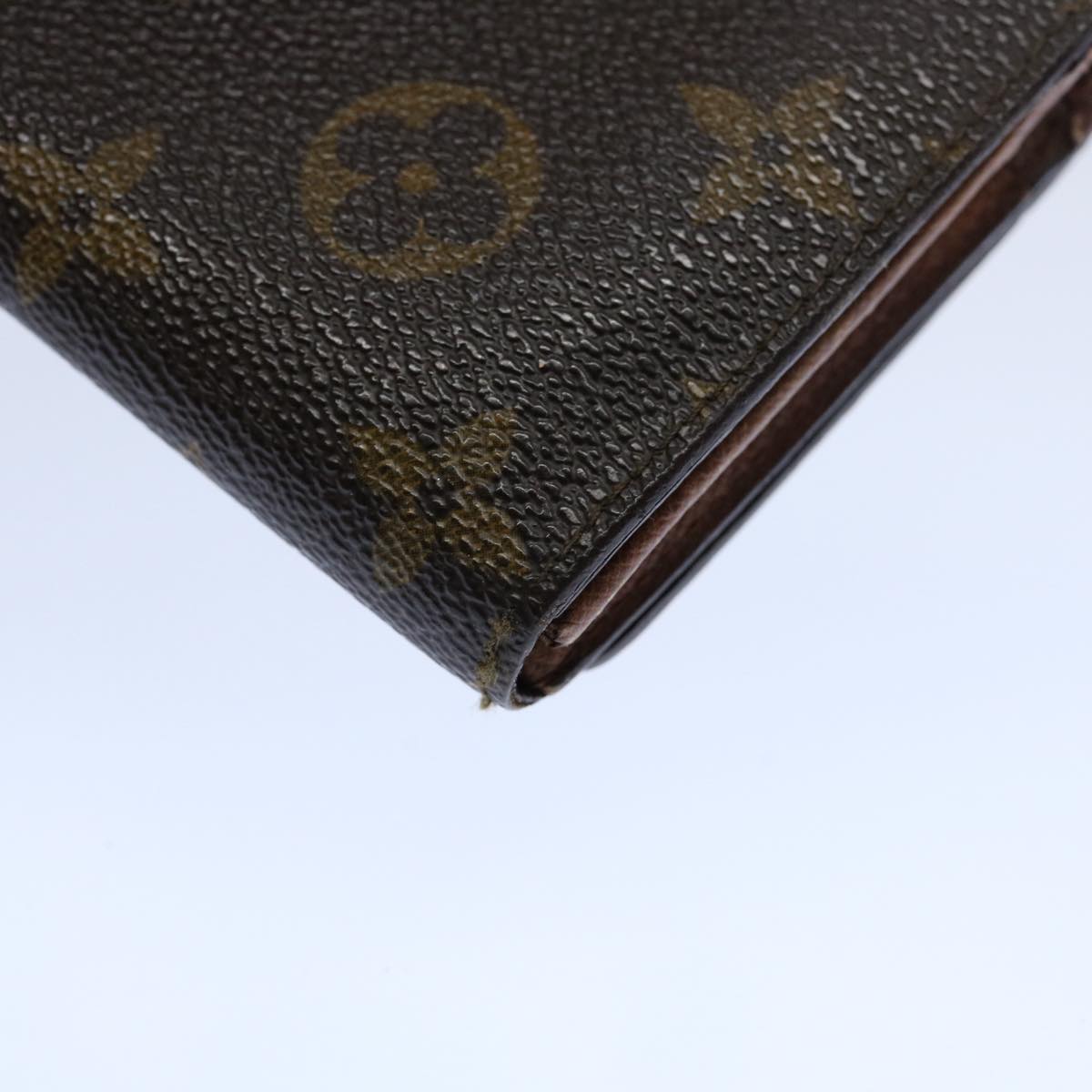 LOUIS VUITTON Monogram Portefeuille Tresol Wallet M61736 LV Auth 61275