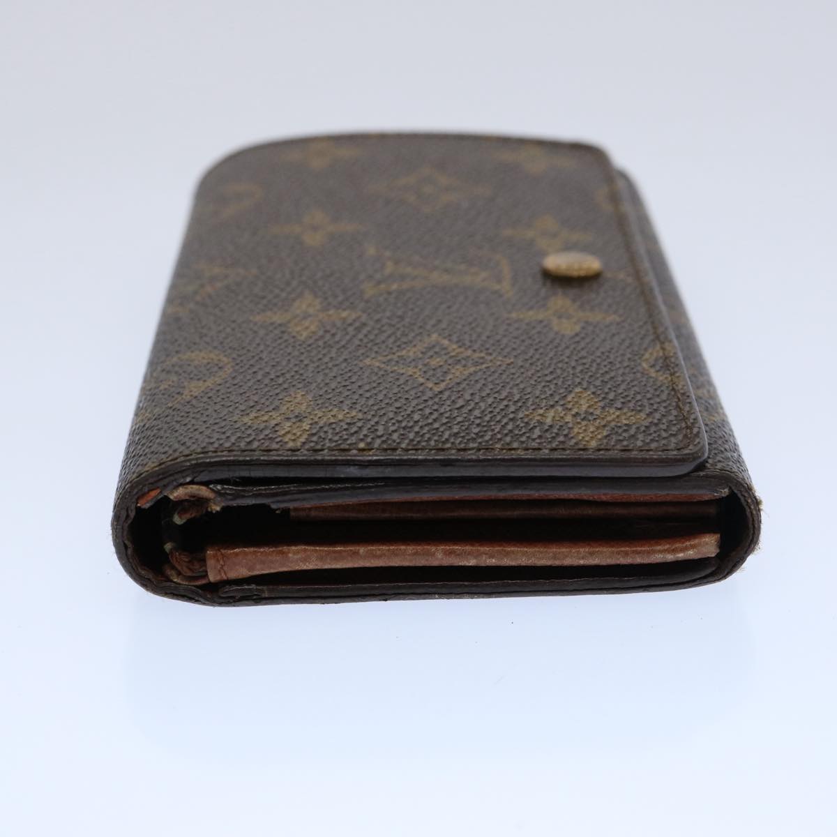 LOUIS VUITTON Monogram Portefeuille Tresol Wallet M61736 LV Auth 61275