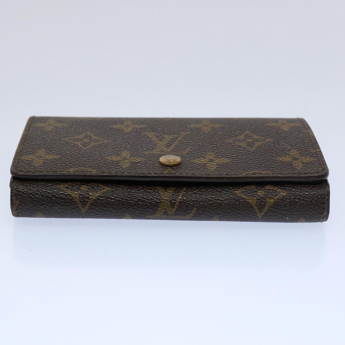 LOUIS VUITTON Monogram Portefeuille Tresol Wallet M61736 LV Auth 61275