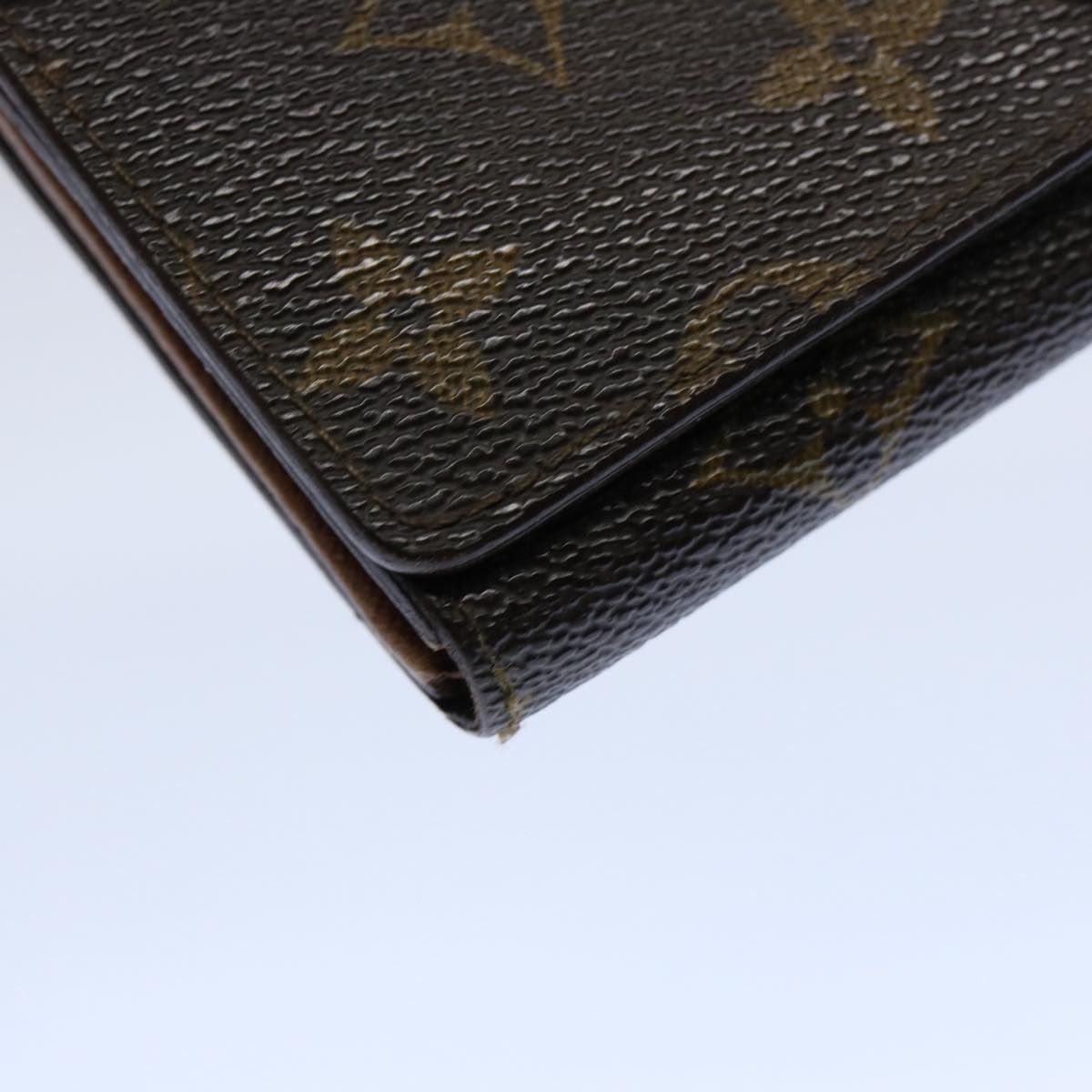 LOUIS VUITTON Monogram Portefeuille Tresol Wallet M61736 LV Auth 61275