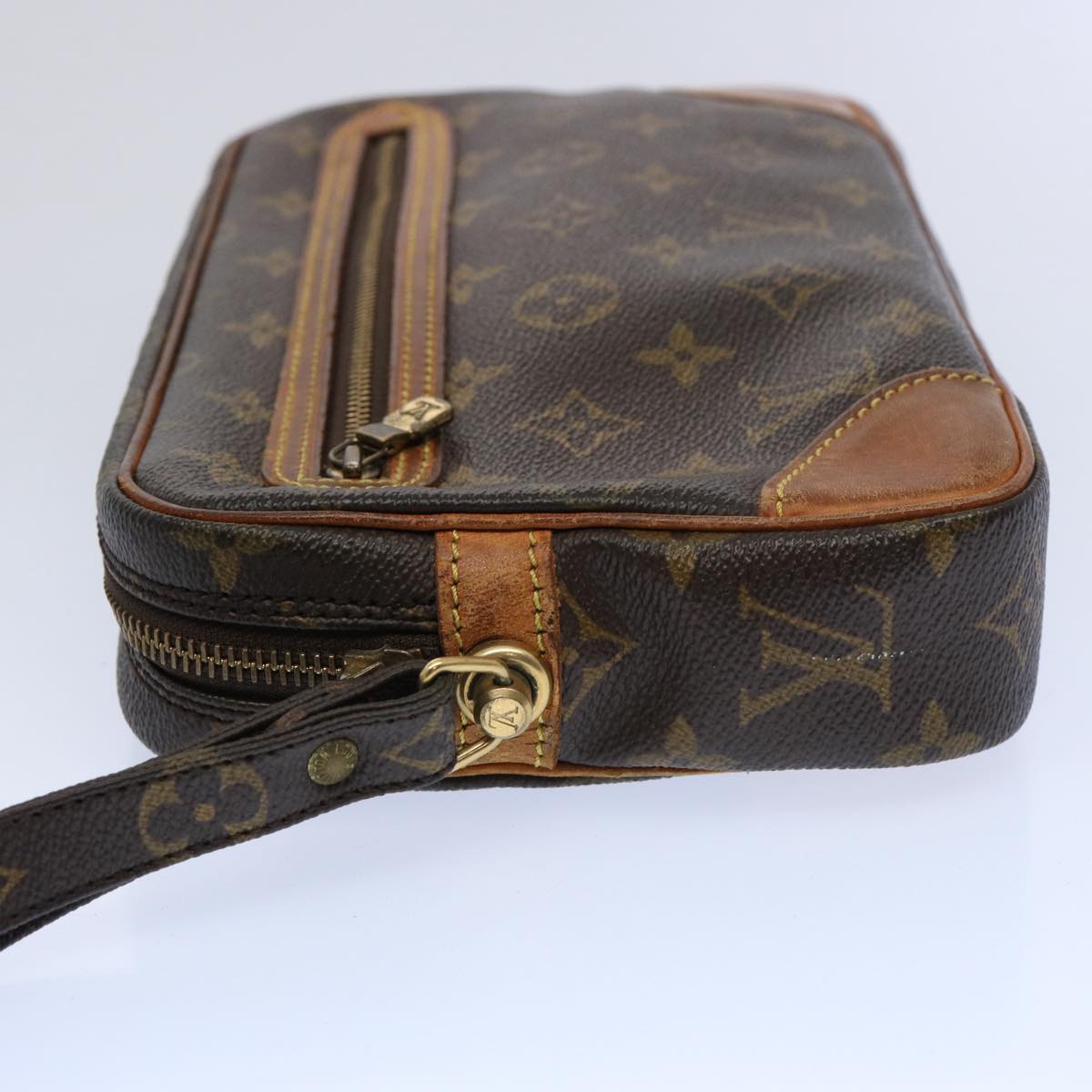 LOUIS VUITTON Monogram Marly Dragonne GM Clutch Bag M51825 LV Auth 61276