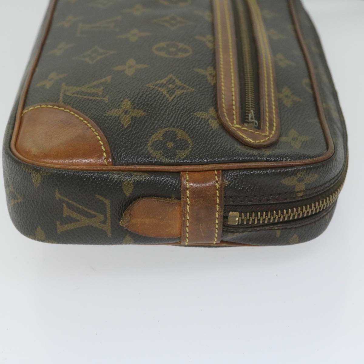 LOUIS VUITTON Monogram Marly Dragonne GM Clutch Bag M51825 LV Auth 61286