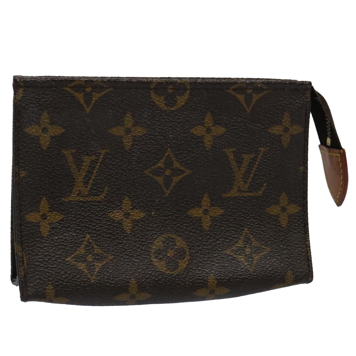 LOUIS VUITTON Monogram Poche Toilette 15 Pouch M47546 LV Auth 61290