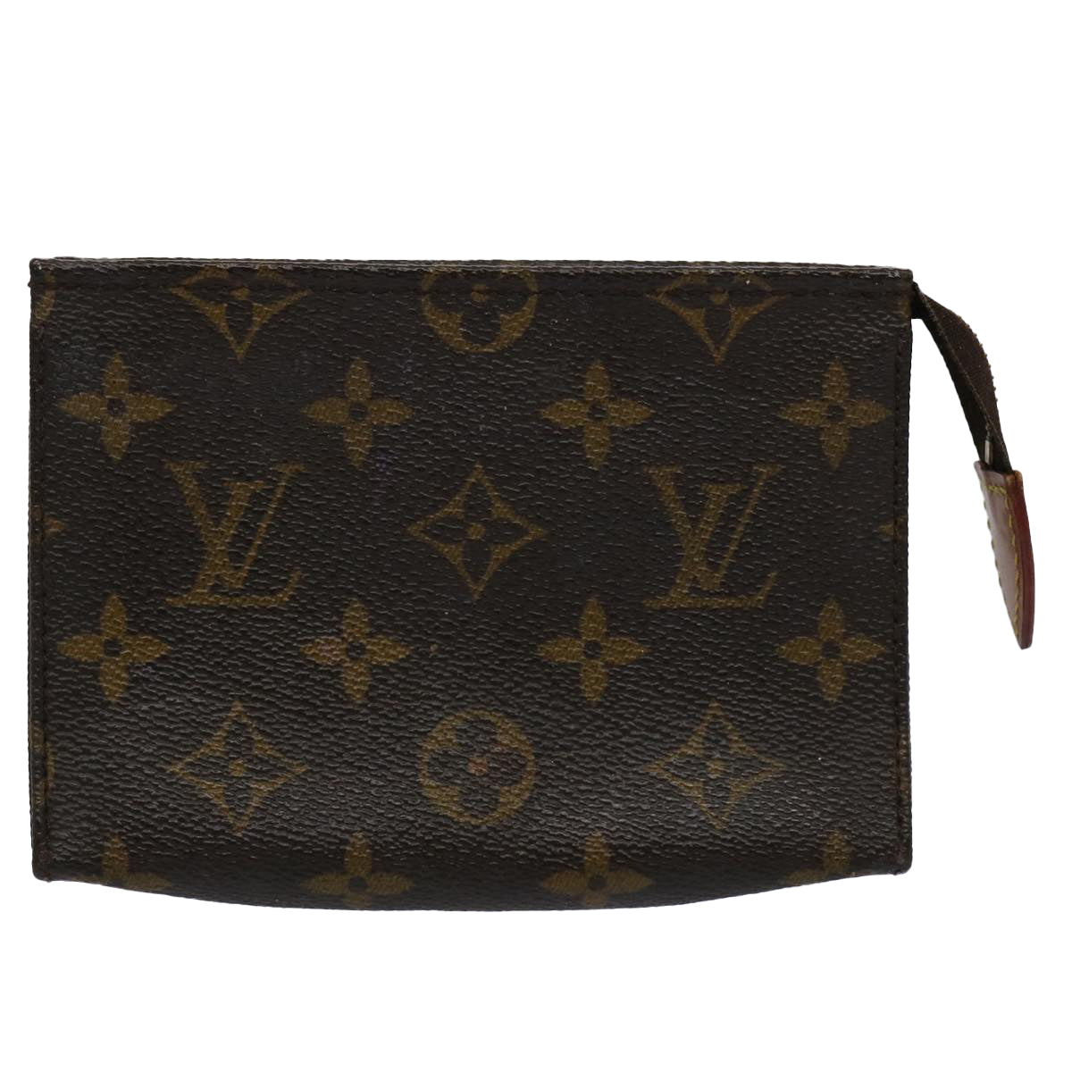 LOUIS VUITTON Monogram Poche Toilette 15 Pouch M47546 LV Auth 61290