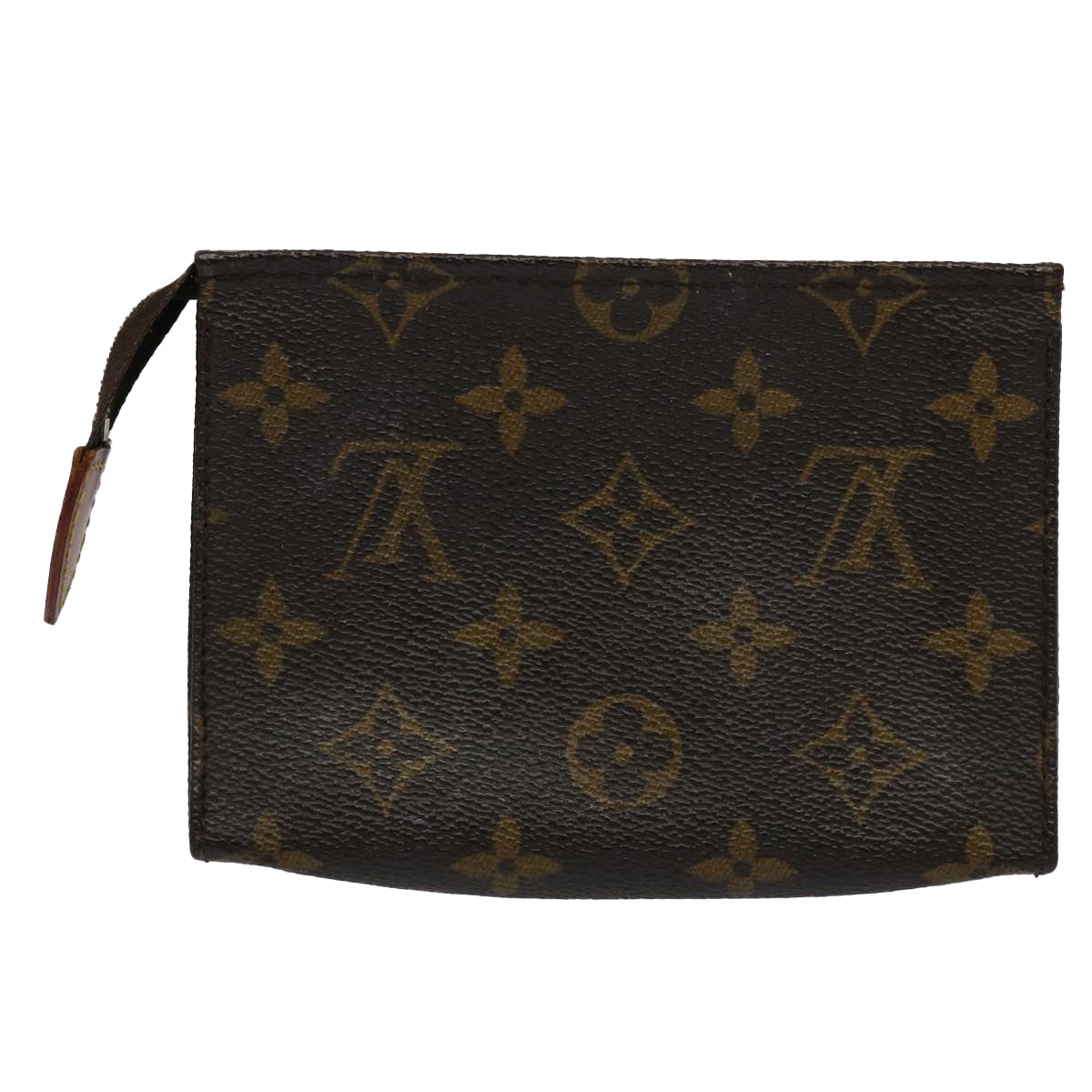 LOUIS VUITTON Monogram Poche Toilette 15 Pouch M47546 LV Auth 61290