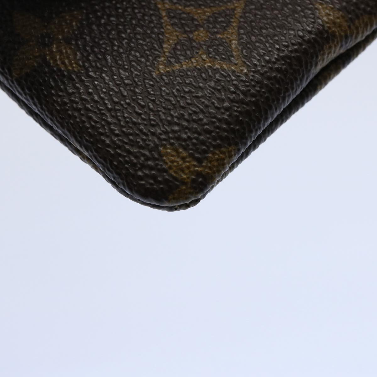 LOUIS VUITTON Monogram Pochette Cles Coin Purse M62650 LV Auth 61298