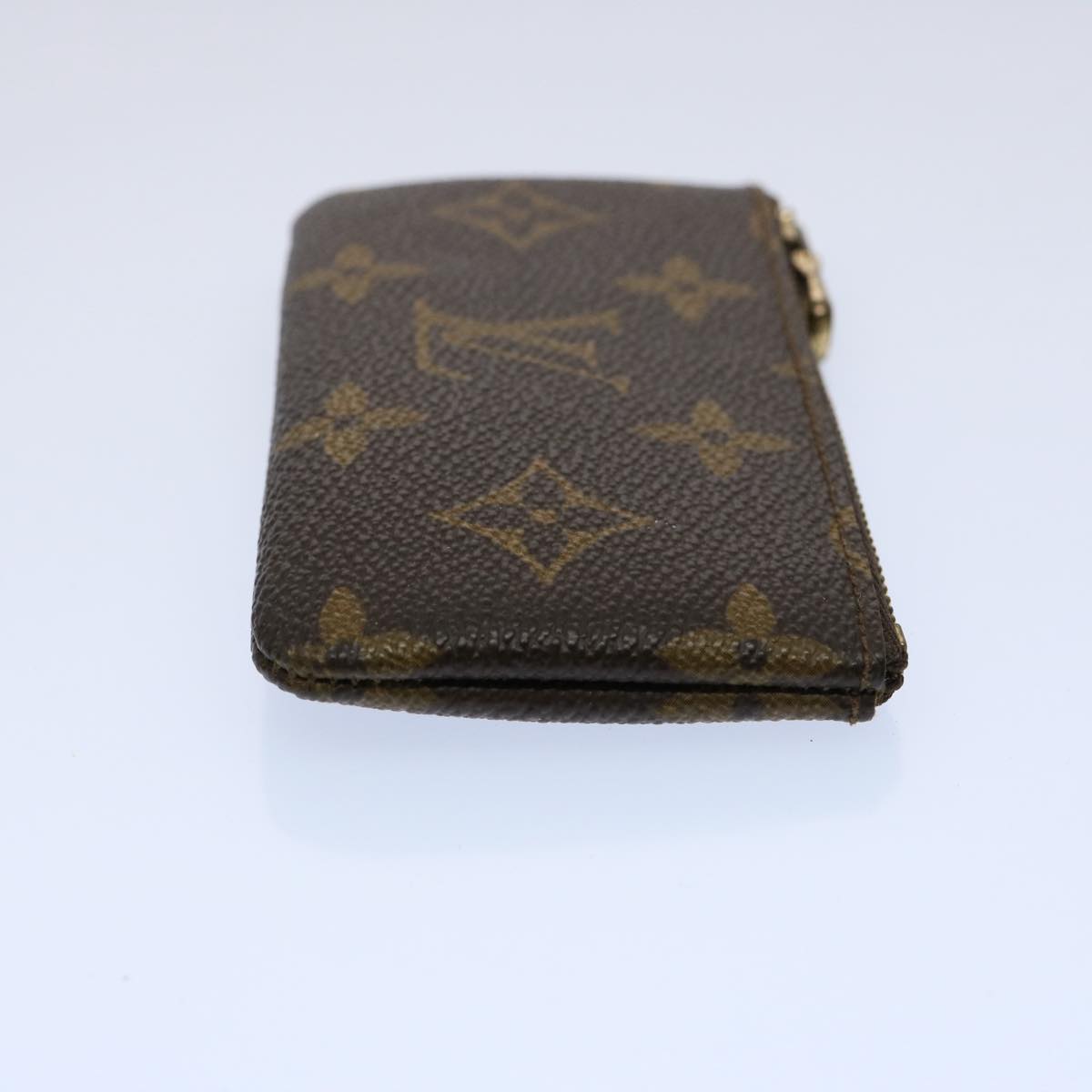 LOUIS VUITTON Monogram Pochette Cles Coin Purse M62650 LV Auth 61298