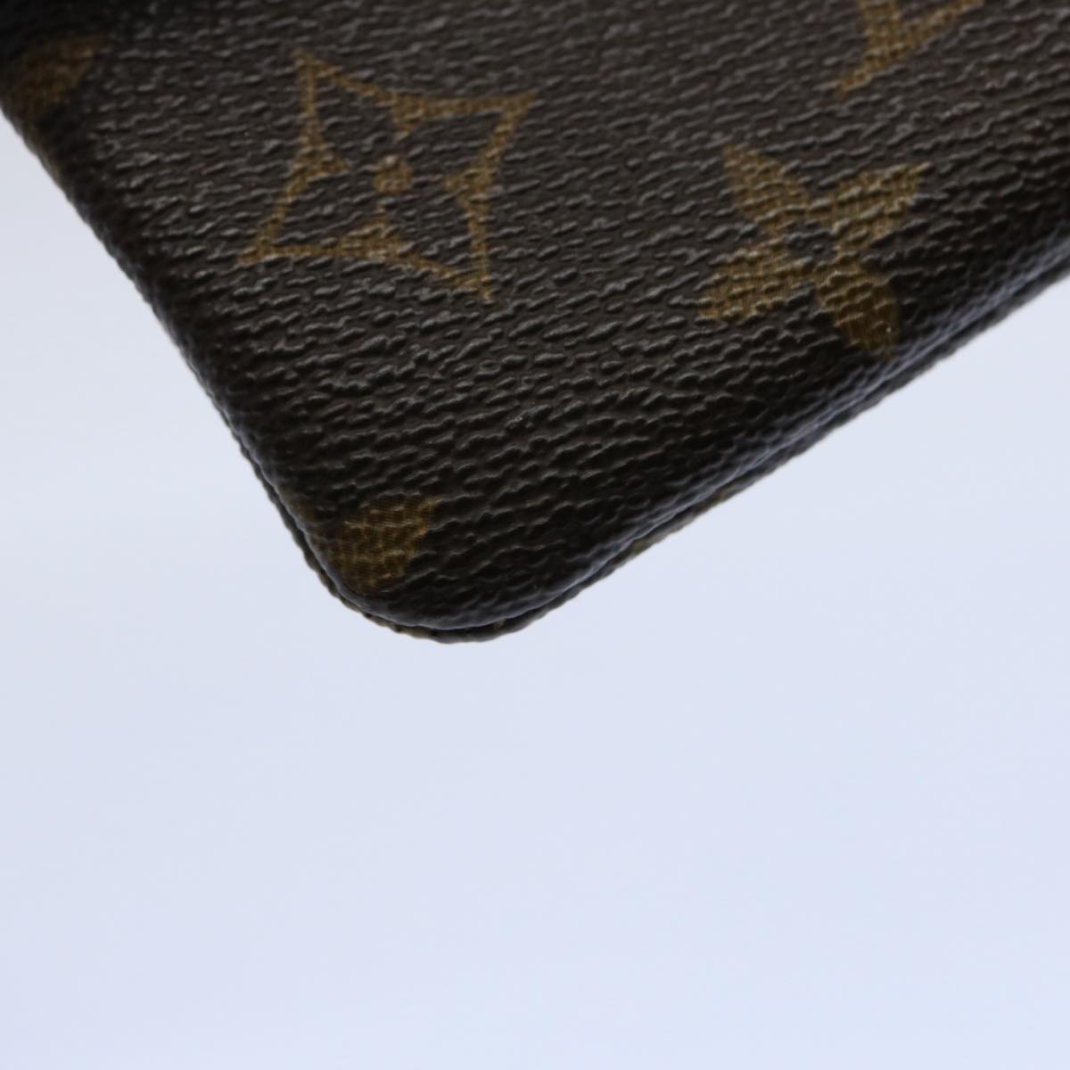 LOUIS VUITTON Monogram Pochette Cles Coin Purse M62650 LV Auth 61298