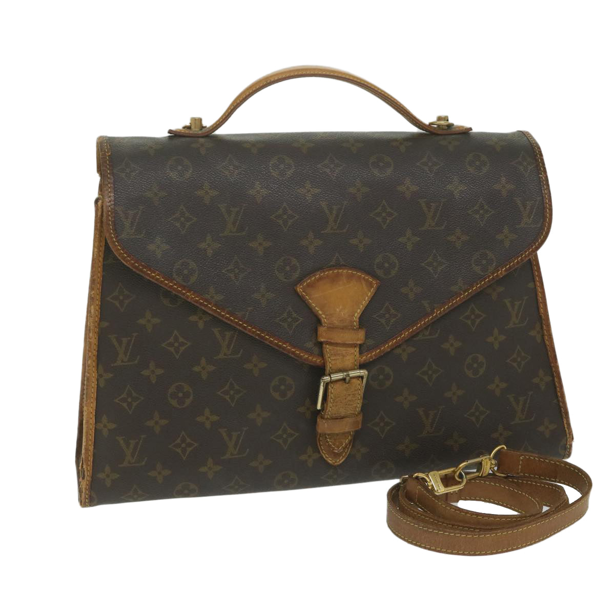 LOUIS VUITTON Monogram Beverly Hand Bag 2way M51120 LV Auth 61379