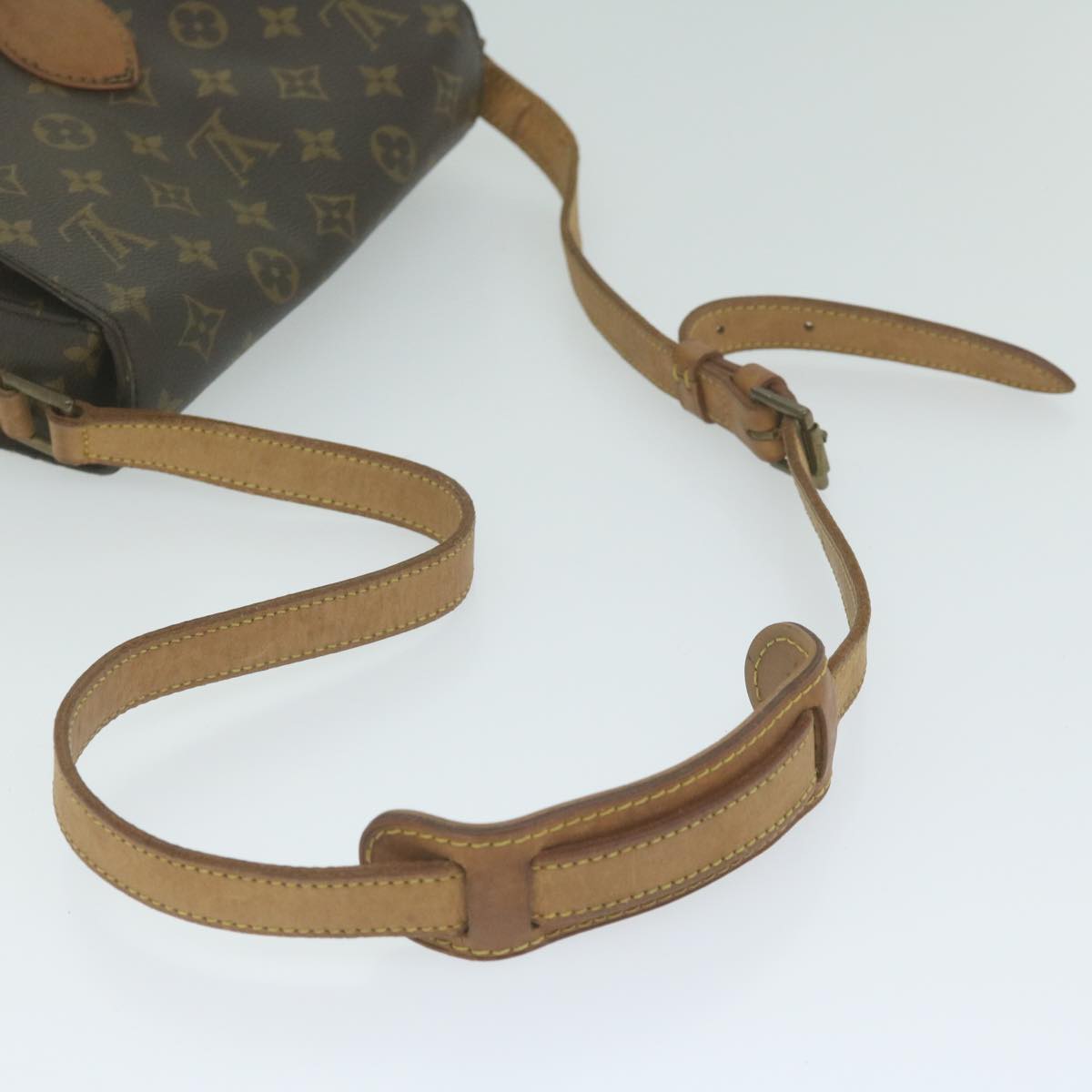 LOUIS VUITTON Monogram Saint Cloud GM Shoulder Bag M51242 LV Auth 61451