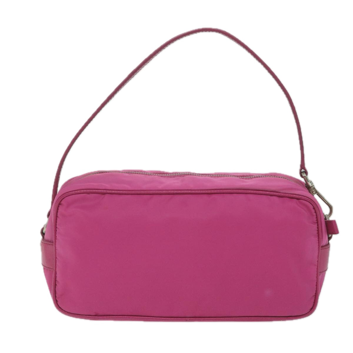 PRADA Accessory Pouch Nylon Pink Auth 61517