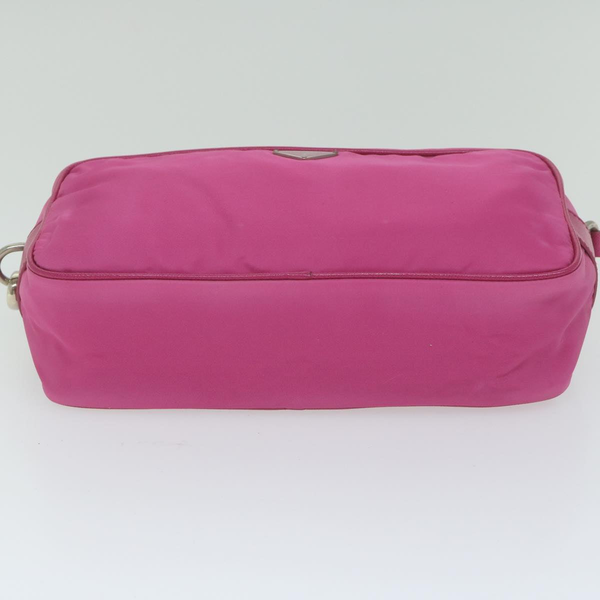 PRADA Accessory Pouch Nylon Pink Auth 61517