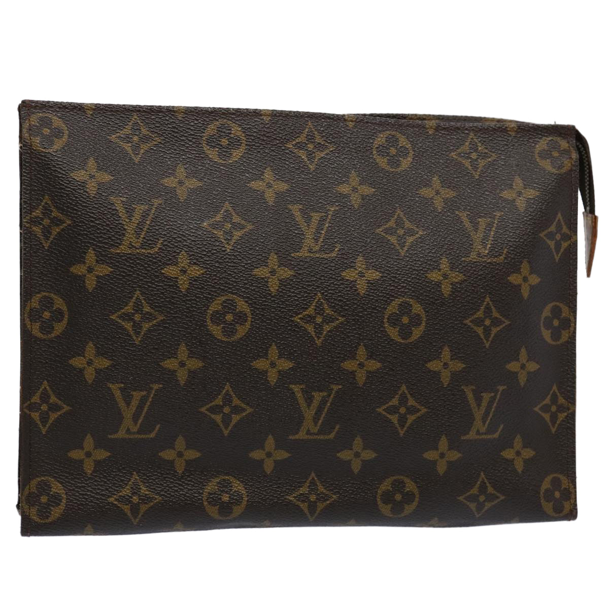 LOUIS VUITTON Monogram Poche Toilette 26 Pouch M47542 LV Auth 61530