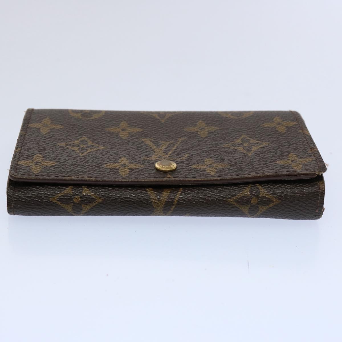 LOUIS VUITTON Monogram Portefeuille Tresol Wallet M61736 LV Auth 61553