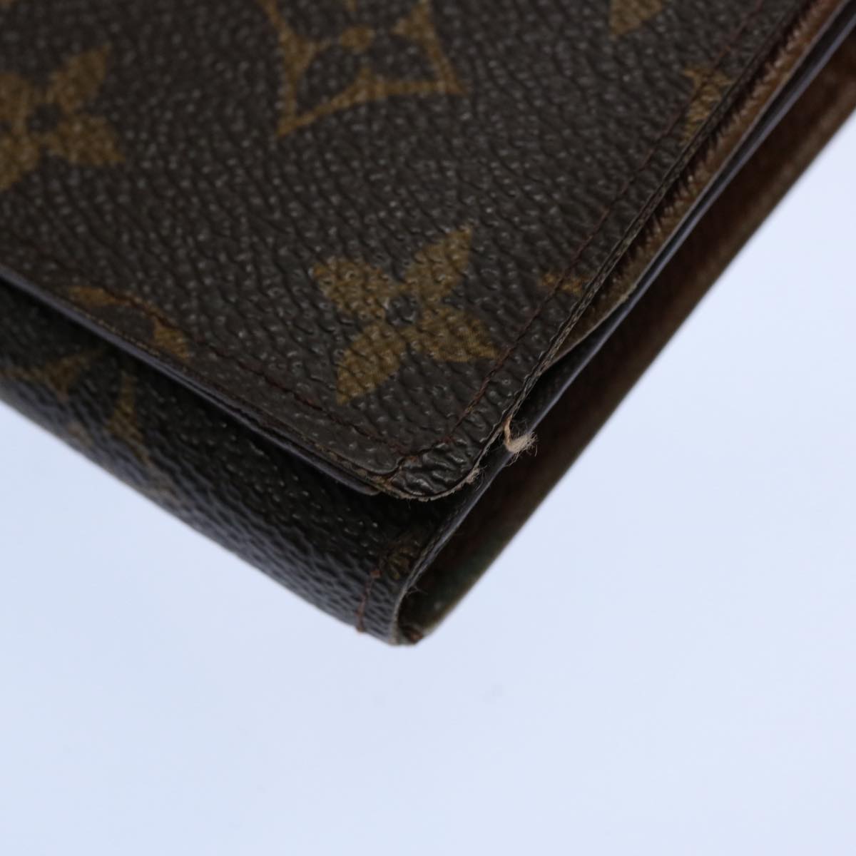 LOUIS VUITTON Monogram Portefeuille Tresol Wallet M61736 LV Auth 61553