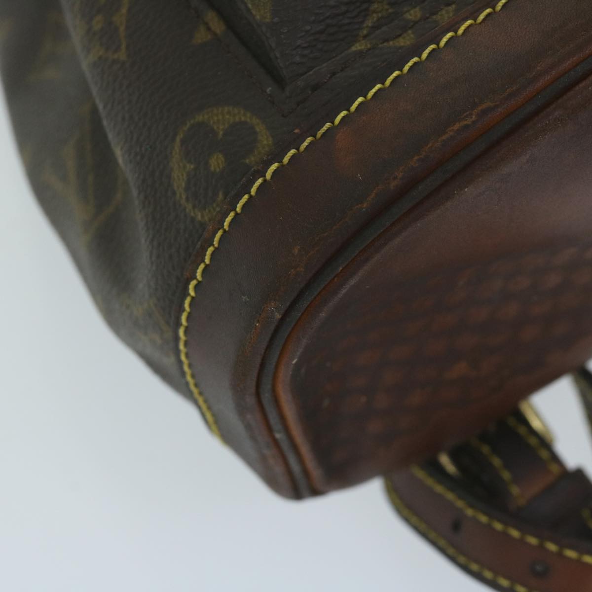 LOUIS VUITTON Monogram Montsouris PM Backpack M51137 LV Auth 61579