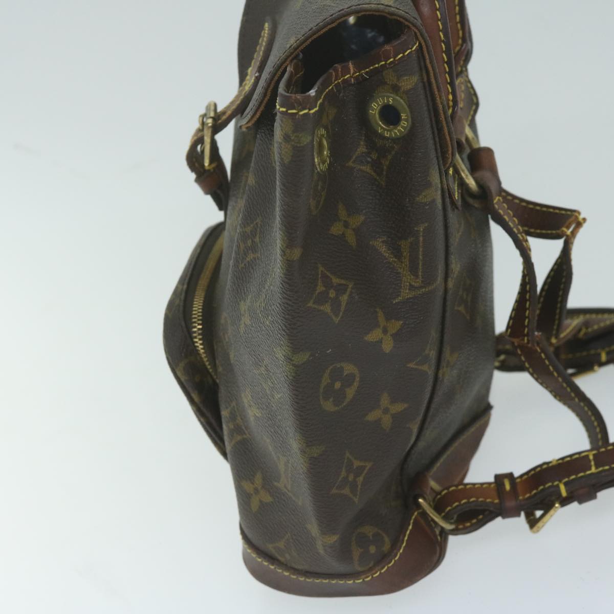 LOUIS VUITTON Monogram Montsouris PM Backpack M51137 LV Auth 61579