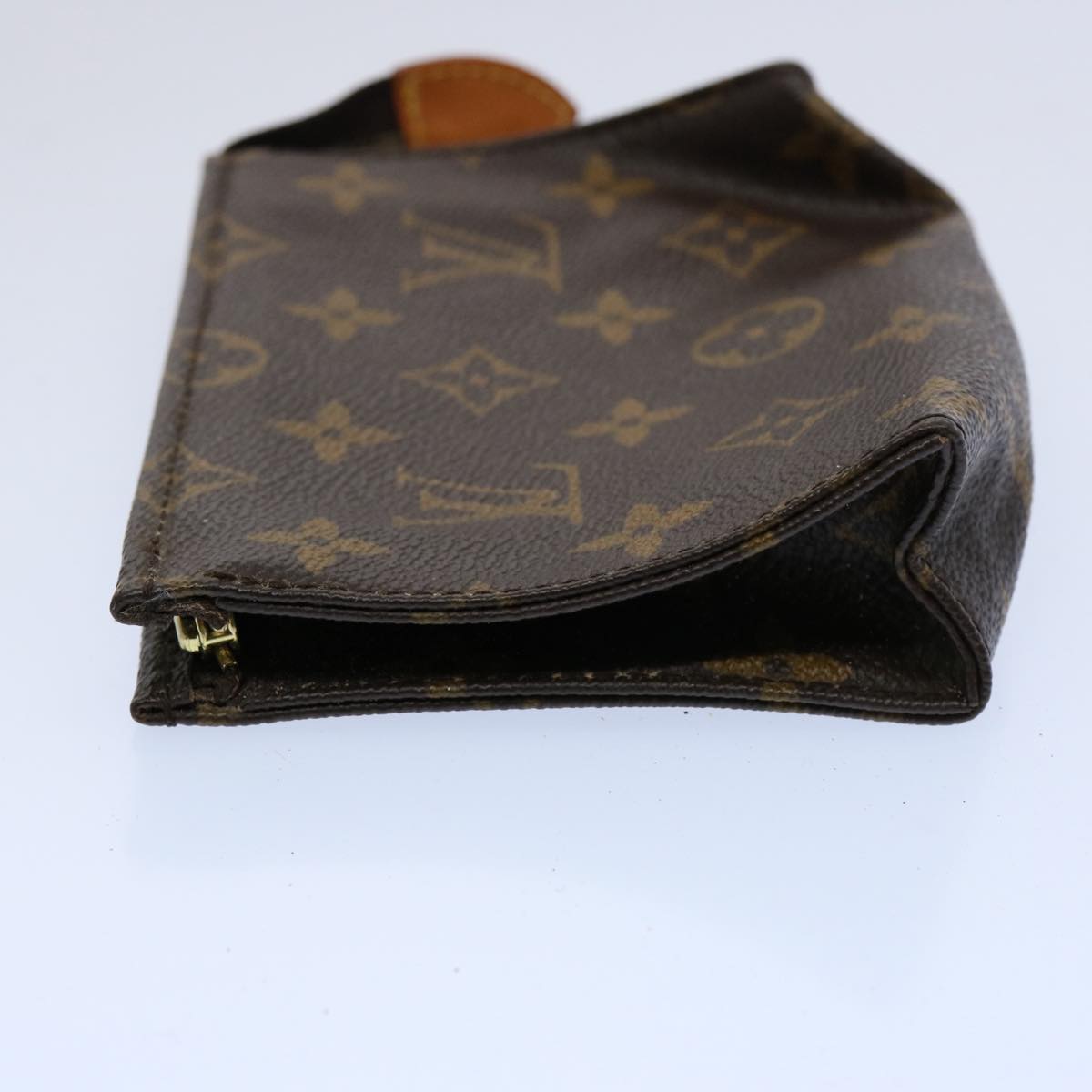 LOUIS VUITTON Monogram Poche Toilette 15 Pouch M47546 LV Auth 61684