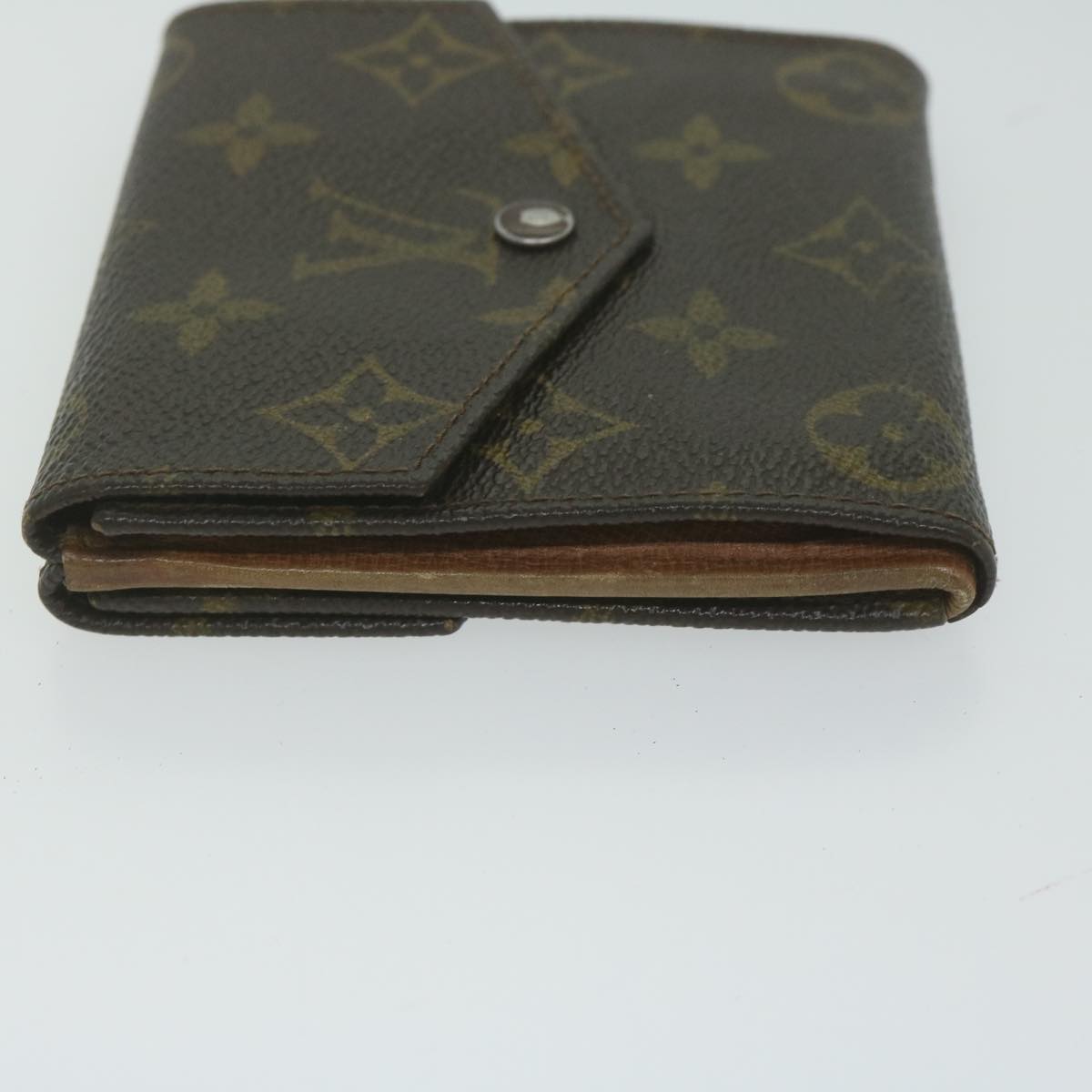 LOUIS VUITTON Monogram Porte Monnaie Billets Wallet M61660 LV Auth 61716