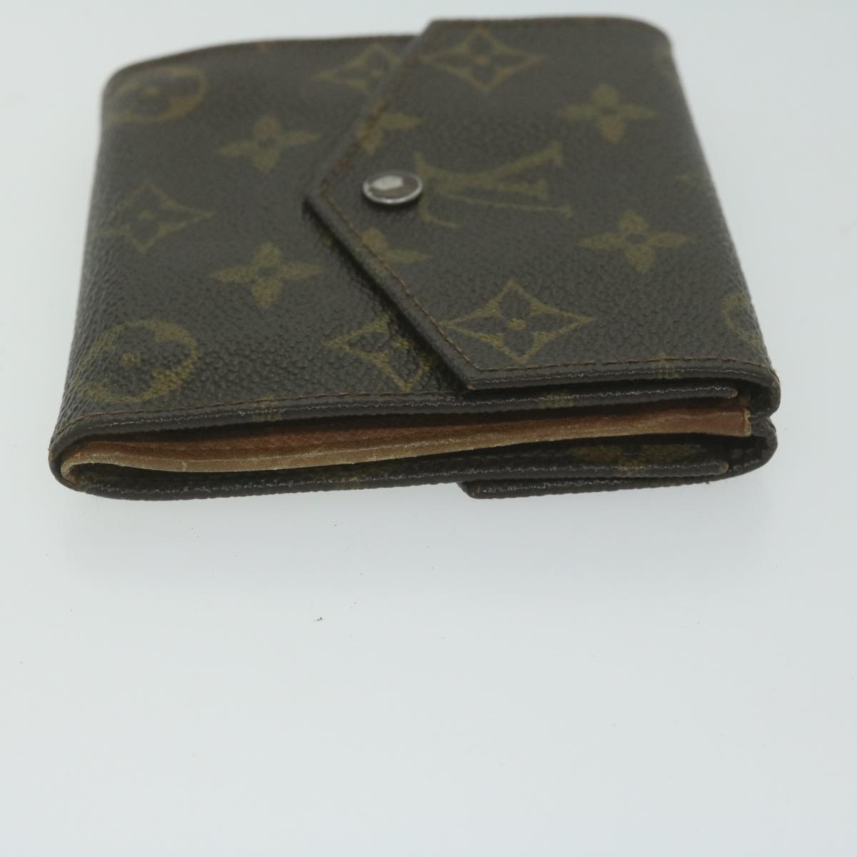 LOUIS VUITTON Monogram Porte Monnaie Billets Wallet M61660 LV Auth 61716