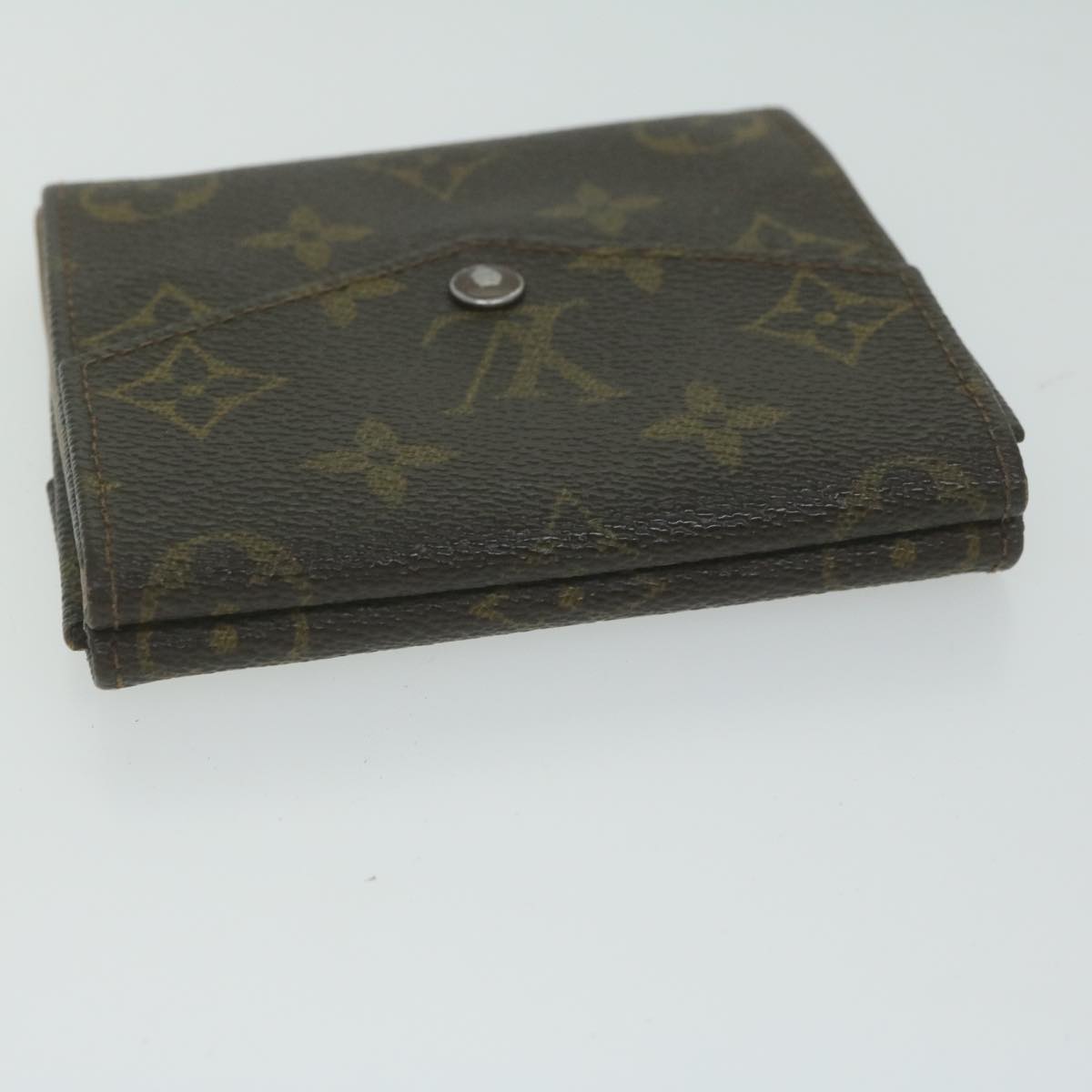 LOUIS VUITTON Monogram Porte Monnaie Billets Wallet M61660 LV Auth 61716