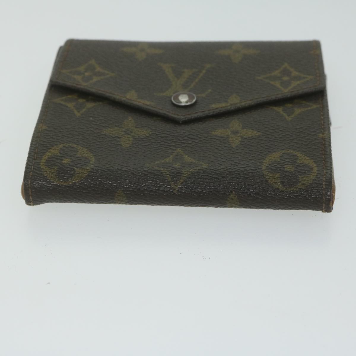 LOUIS VUITTON Monogram Porte Monnaie Billets Wallet M61660 LV Auth 61716