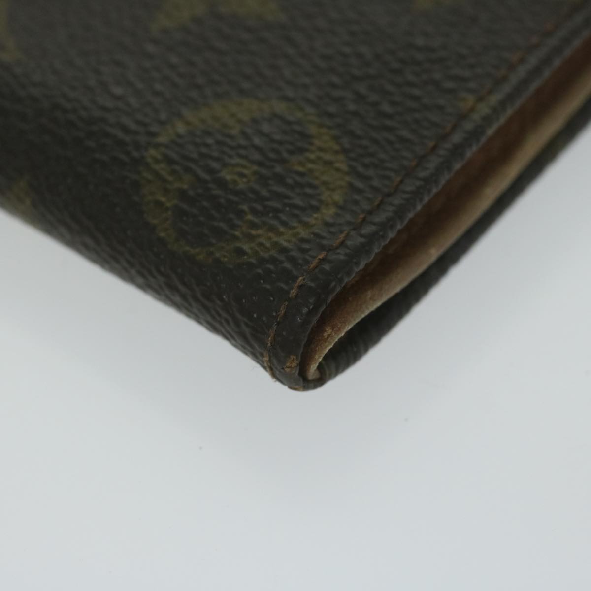 LOUIS VUITTON Monogram Porte Monnaie Billets Wallet M61660 LV Auth 61716