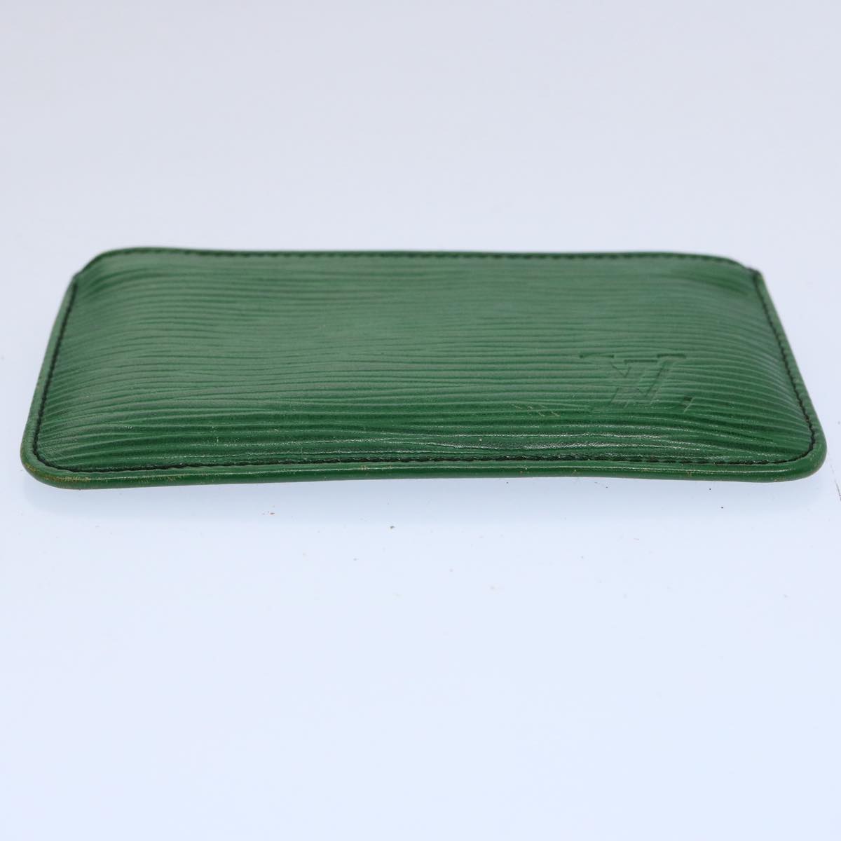 LOUIS VUITTON Epi Pochette Cles Coin Purse Green M63804 LV Auth 61717