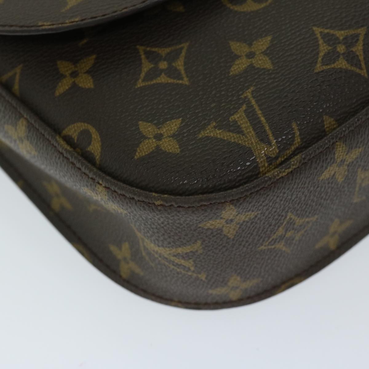 LOUIS VUITTON Monogram Saint Cloud GM Shoulder Bag M51242 LV Auth 61769