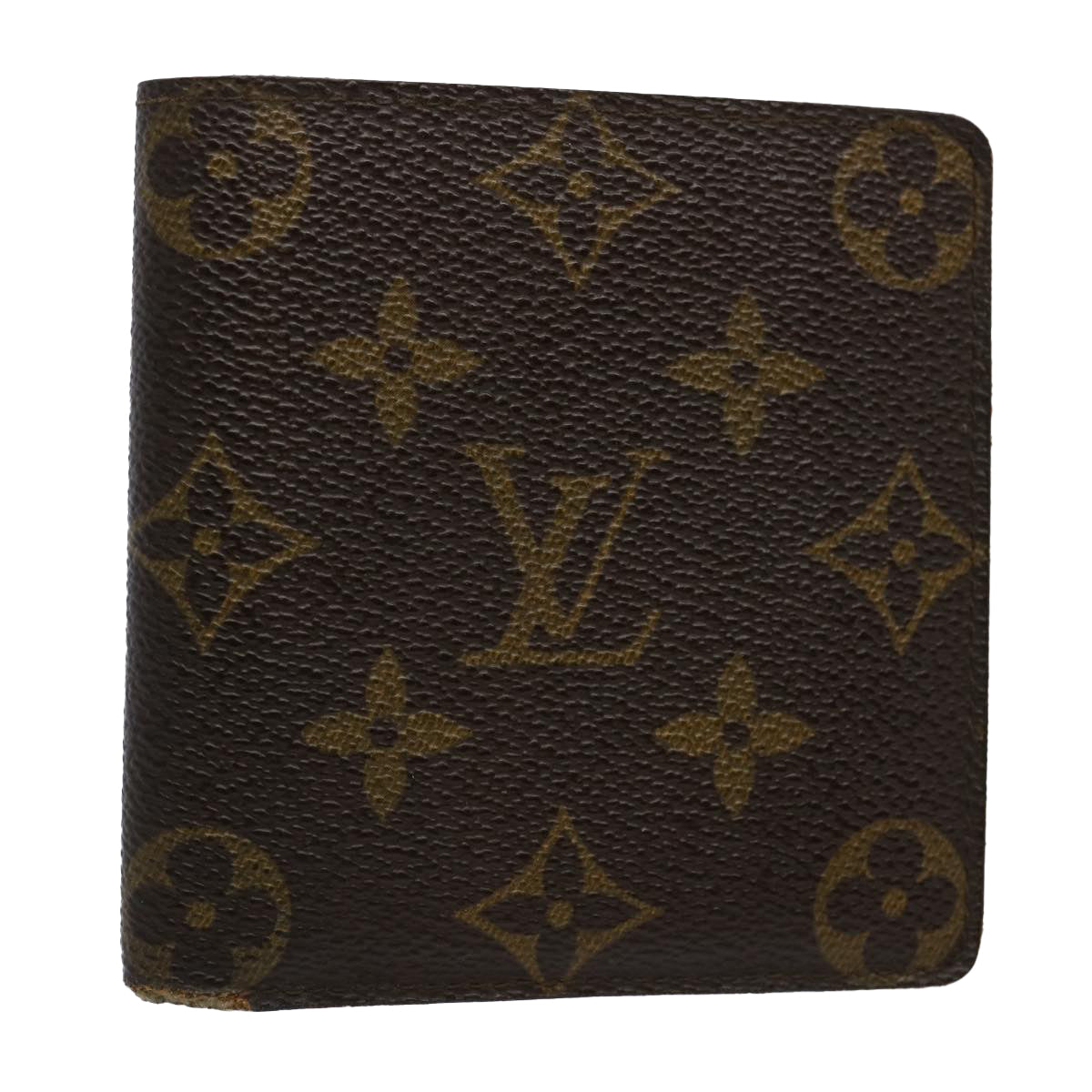 LOUIS VUITTON Monogram Porte Billets 6 Cartes Crdit Card Case M60929 Auth 61777