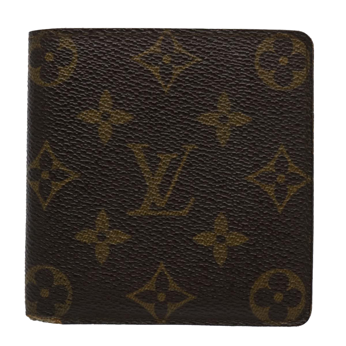 LOUIS VUITTON Monogram Porte Billets 6 Cartes Crdit Card Case M60929 Auth 61777