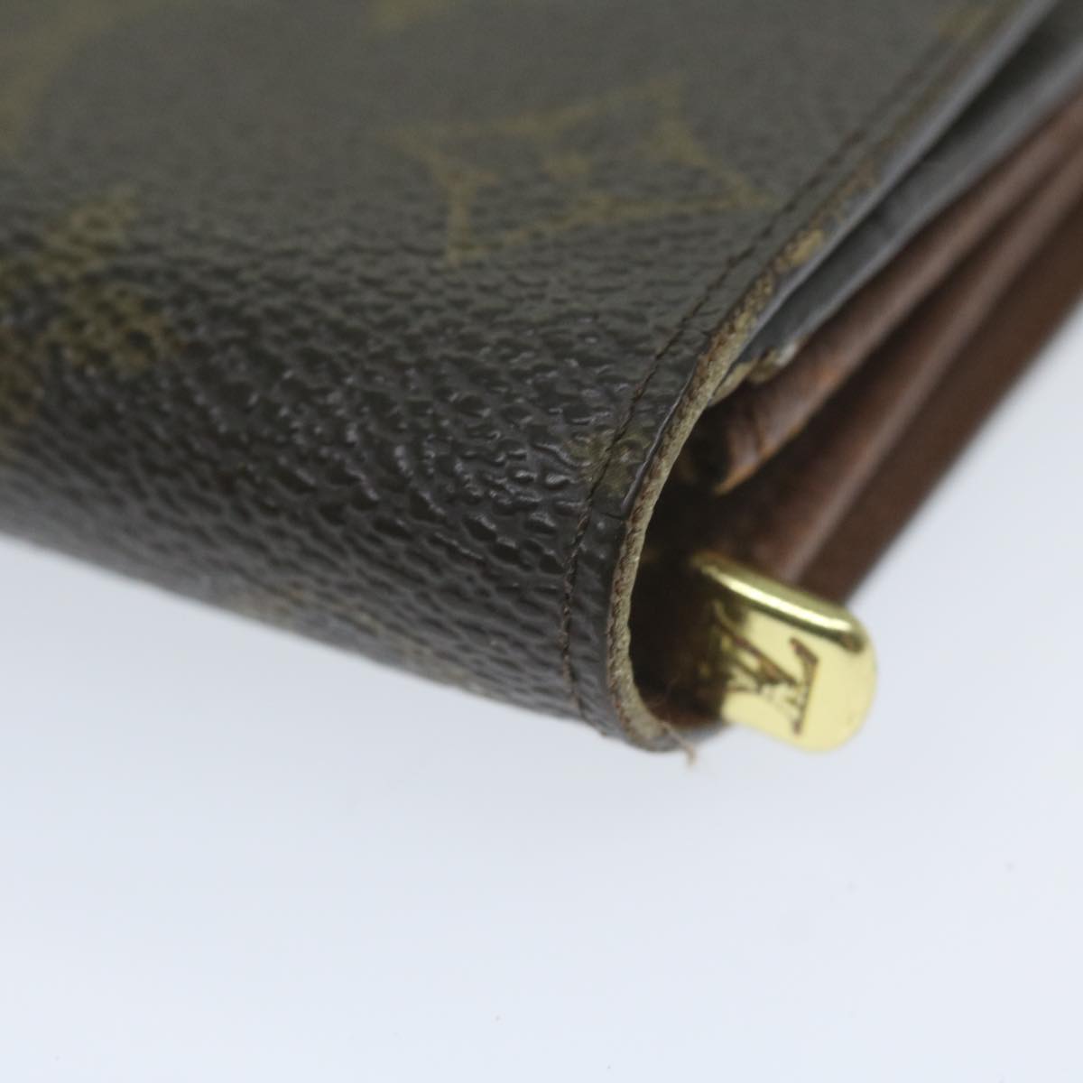 LOUIS VUITTON Monogram Pochette Porte Monnaie Credit Wallet M61725 Auth 61890