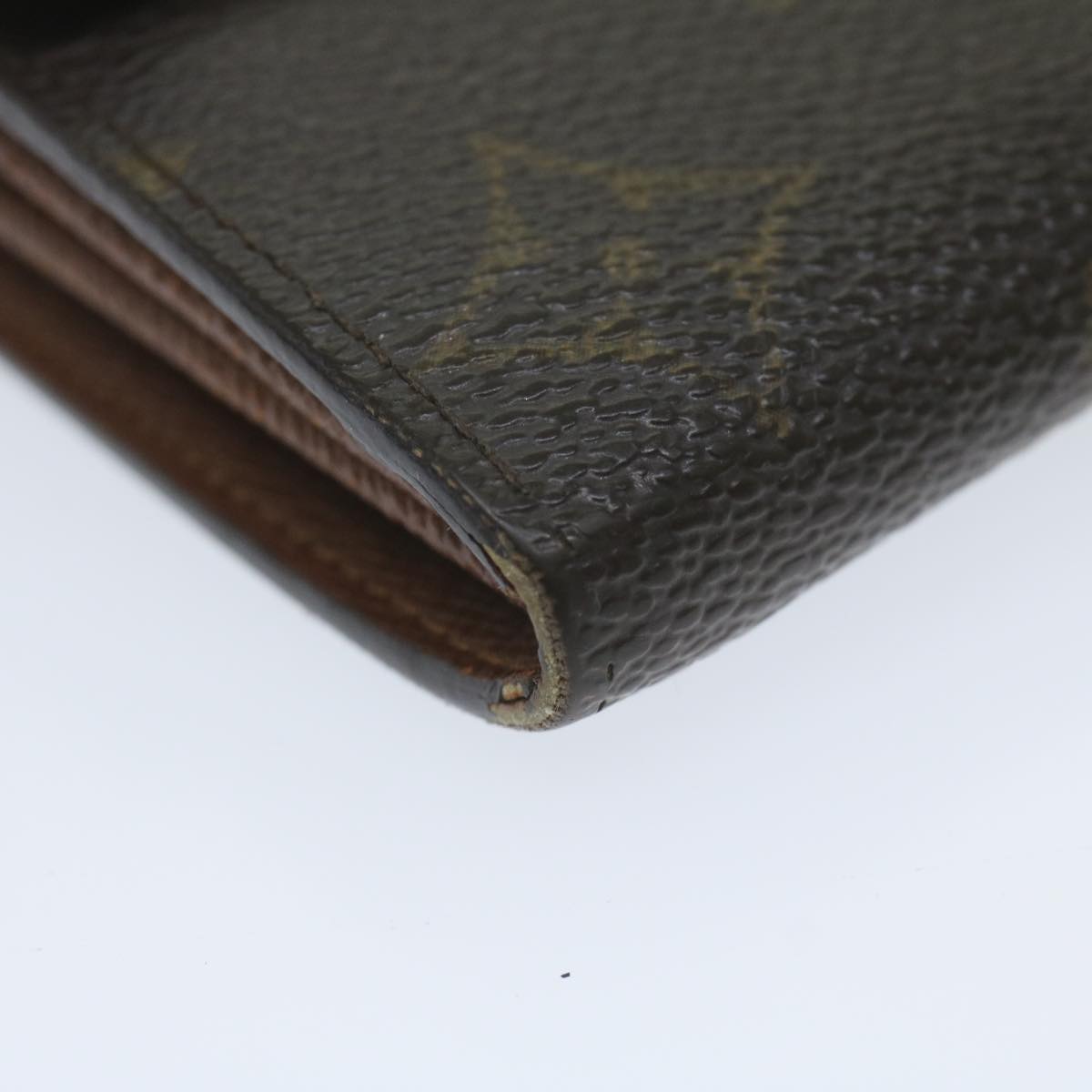 LOUIS VUITTON Monogram Pochette Porte Monnaie Credit Wallet M61725 Auth 61890