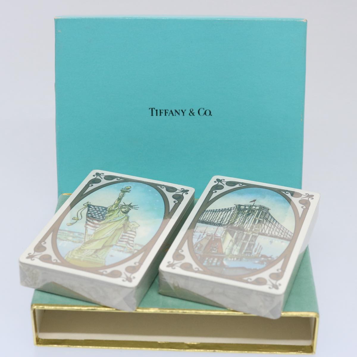 TIFFANY&Co. Playing Cards White Auth 61893