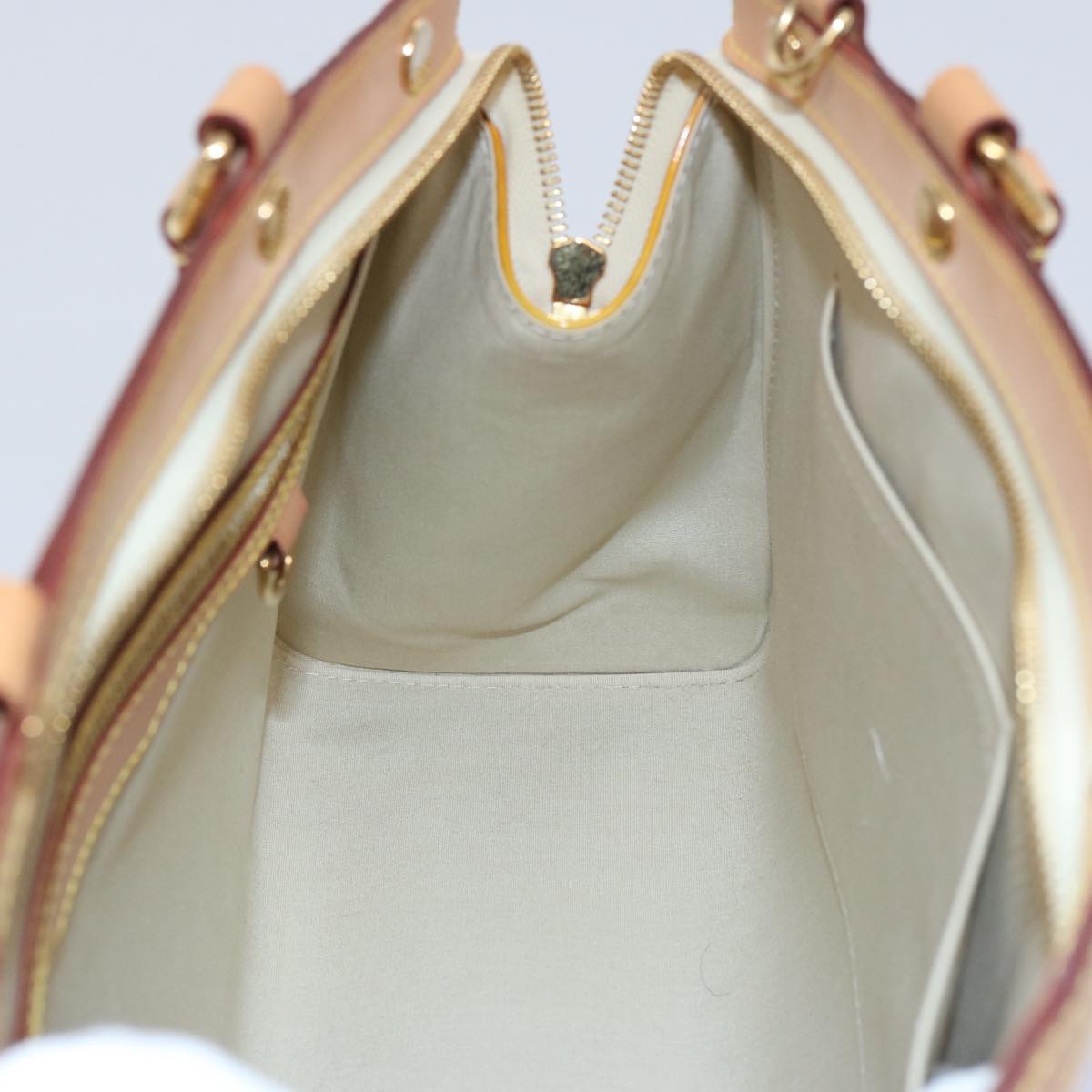 LOUIS VUITTON Monogram Vernis Blair MM Bag 2way Broncorail M91456 LV Auth 62072