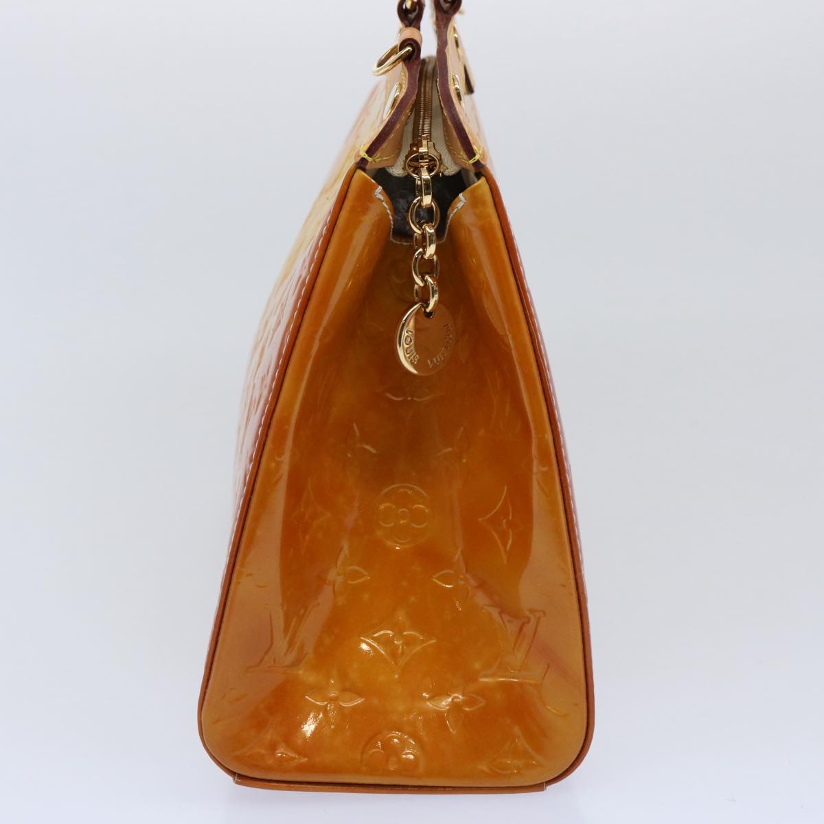 LOUIS VUITTON Monogram Vernis Blair MM Bag 2way Broncorail M91456 LV Auth 62072