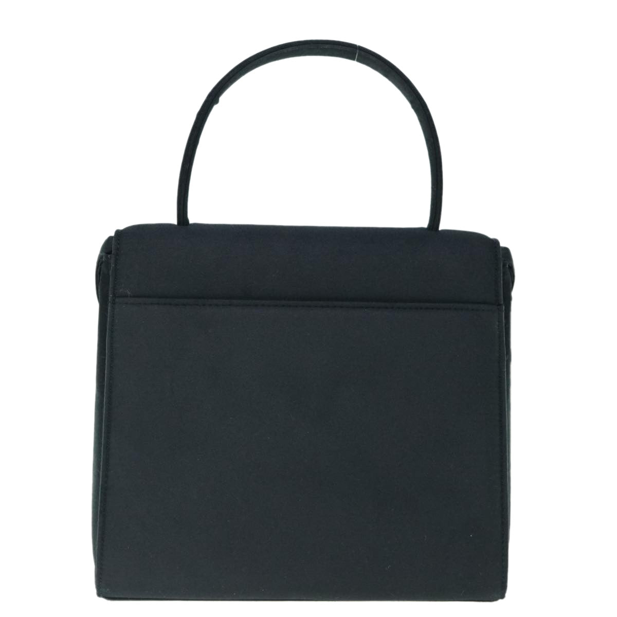 GIVENCHY Hand Bag Nylon 2way Black Auth 62111