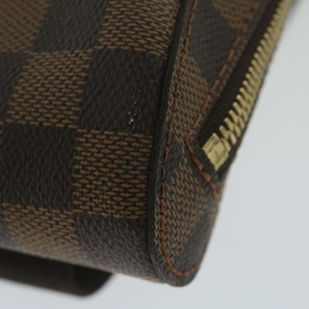 LOUIS VUITTON Damier Ebene Geronimos Shoulder Bag N51994 LV Auth 62128V