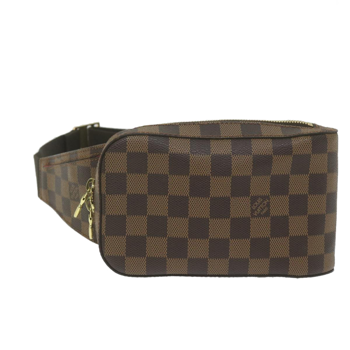 LOUIS VUITTON Damier Ebene Geronimos Shoulder Bag N51994 LV Auth 62128V