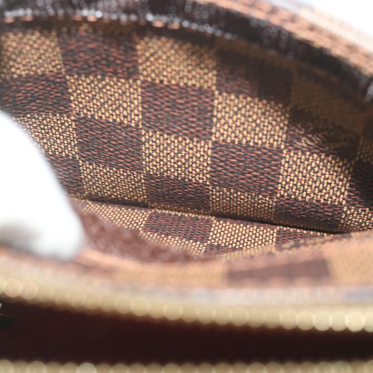 LOUIS VUITTON Damier Ebene Geronimos Shoulder Bag N51994 LV Auth 62128V
