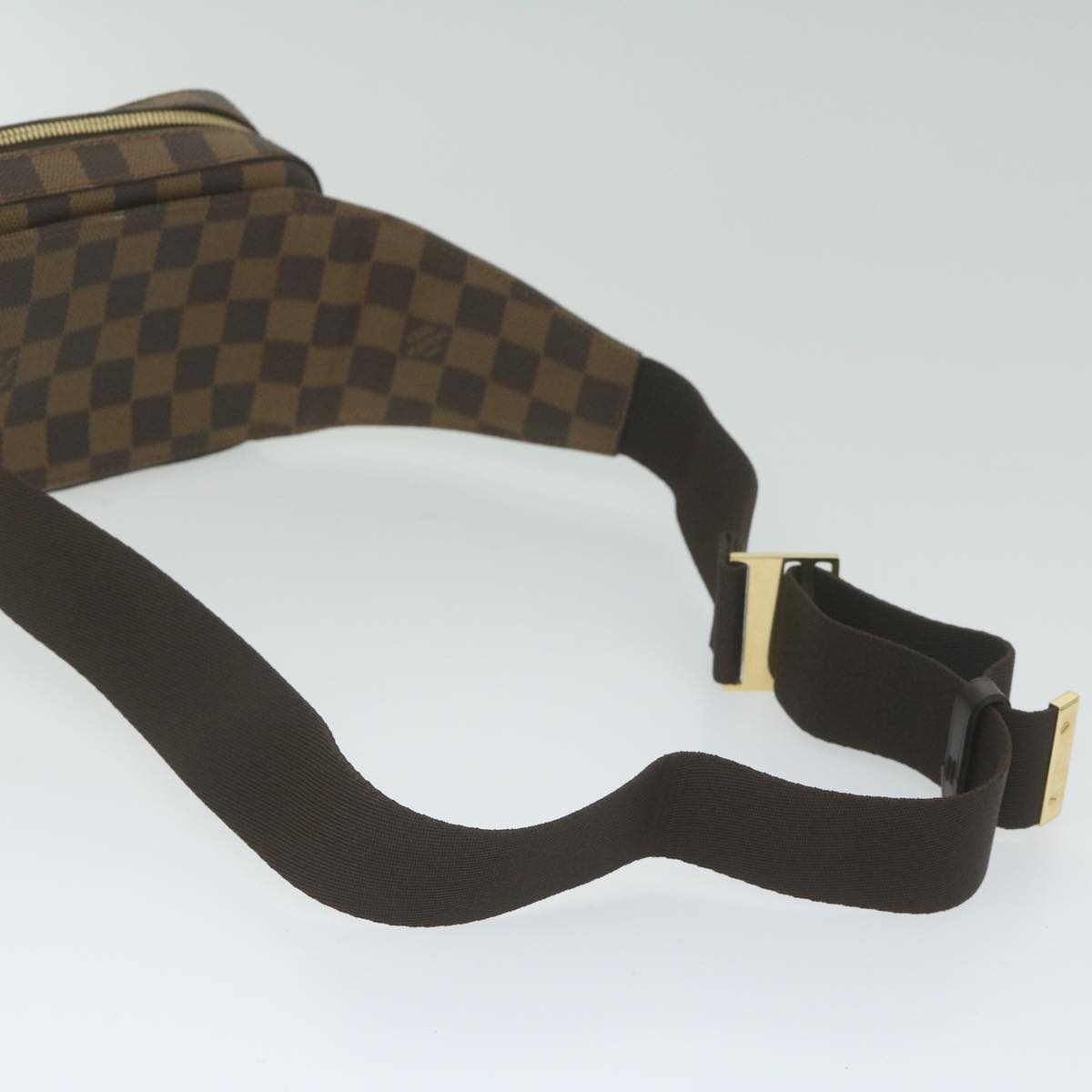 LOUIS VUITTON Damier Ebene Geronimos Shoulder Bag N51994 LV Auth 62128V