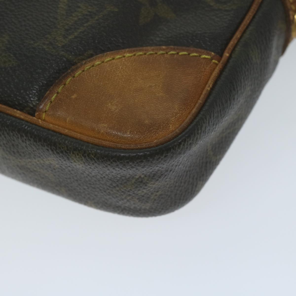 LOUIS VUITTON Monogram Marly Dragonne GM Clutch Bag M51825 LV Auth 62145