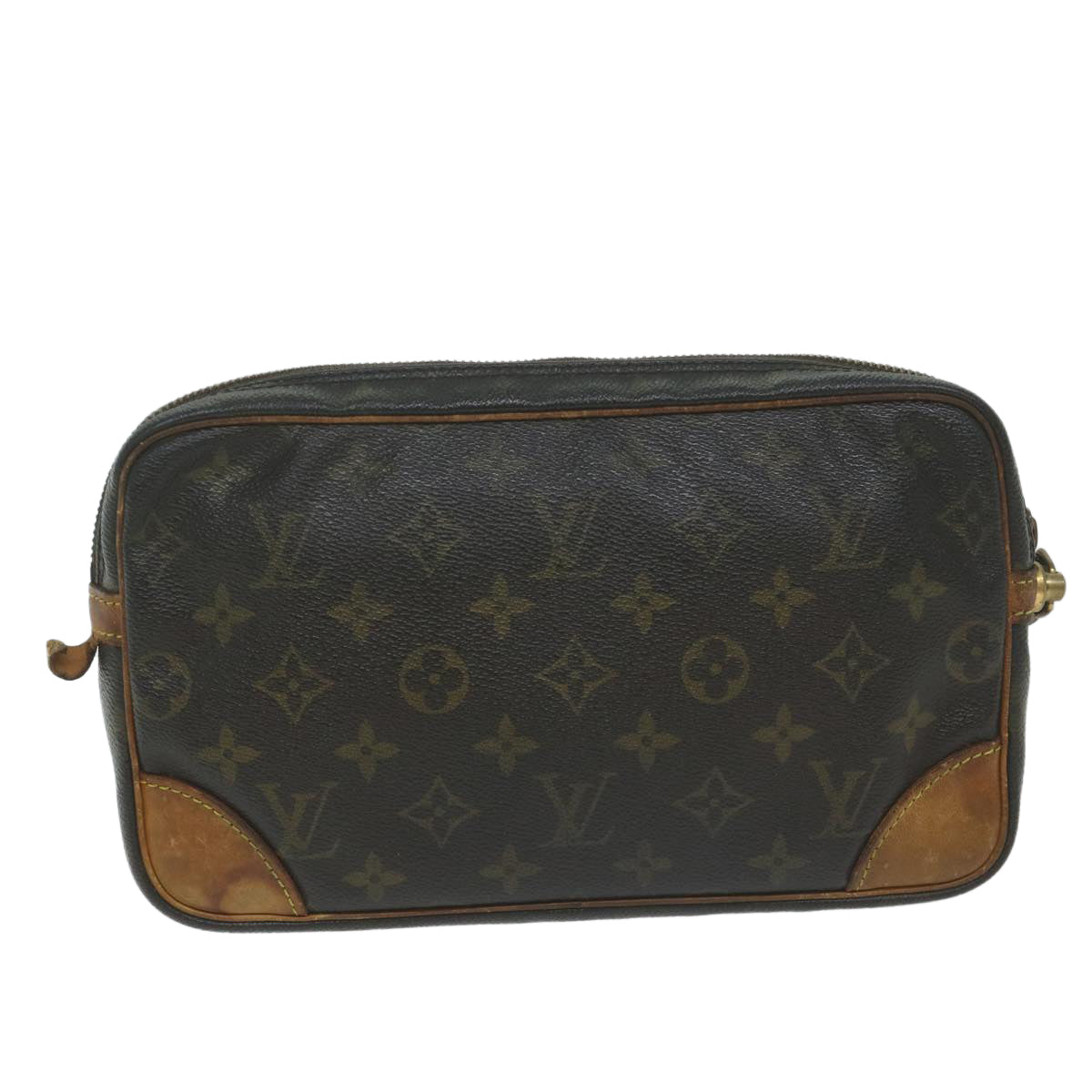 LOUIS VUITTON Monogram Marly Dragonne GM Clutch Bag M51825 LV Auth 62145