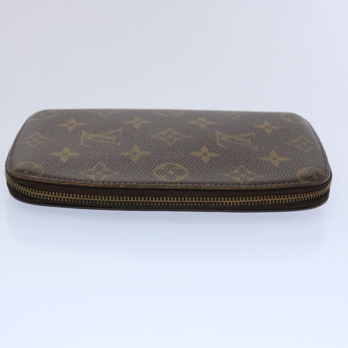 LOUIS VUITTON Monogram Agenda Jet Travel Case M62850 LV Auth 62263