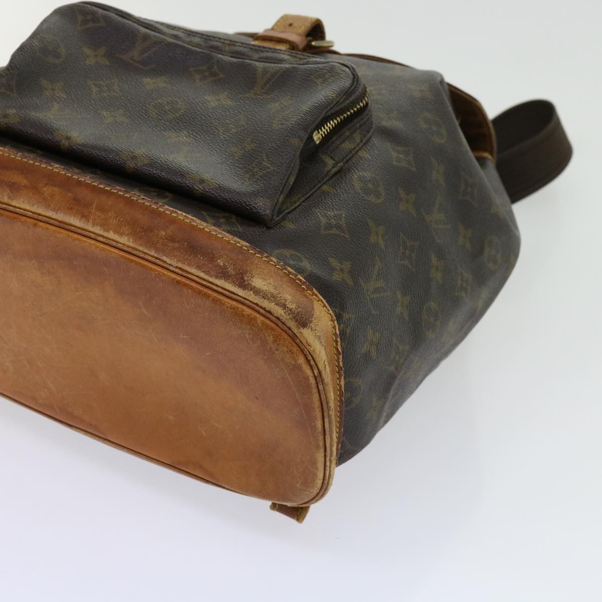 LOUIS VUITTON Monogram Montsouris GM Backpack M51135 LV Auth 62307