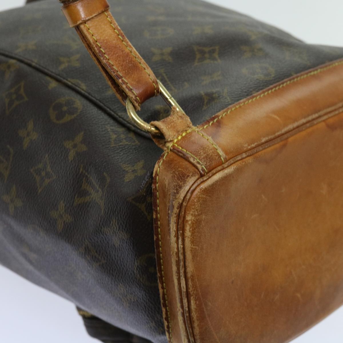 LOUIS VUITTON Monogram Montsouris GM Backpack M51135 LV Auth 62307