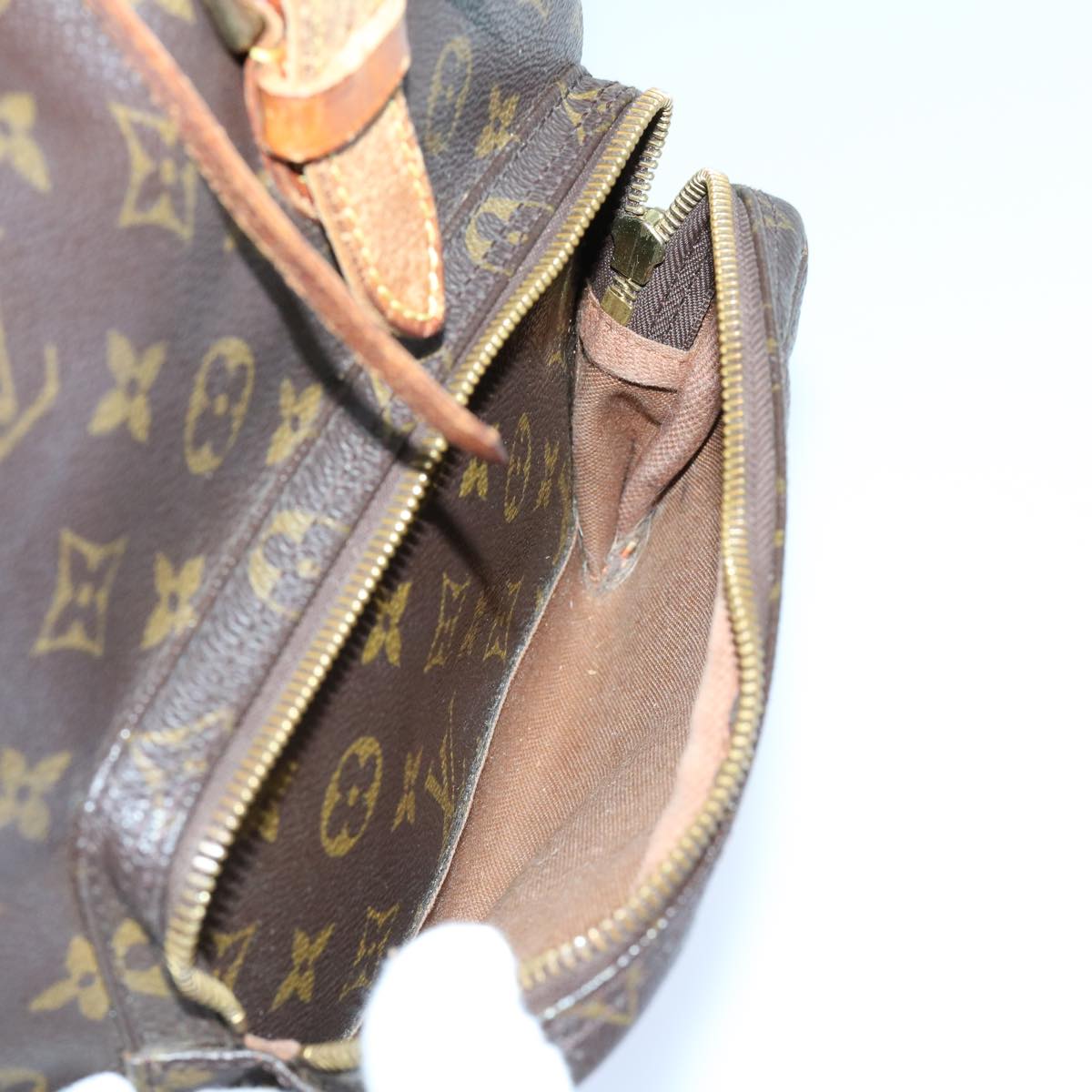 LOUIS VUITTON Monogram Montsouris GM Backpack M51135 LV Auth 62307