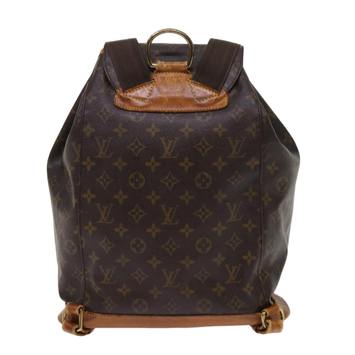 LOUIS VUITTON Monogram Montsouris GM Backpack M51135 LV Auth 62307