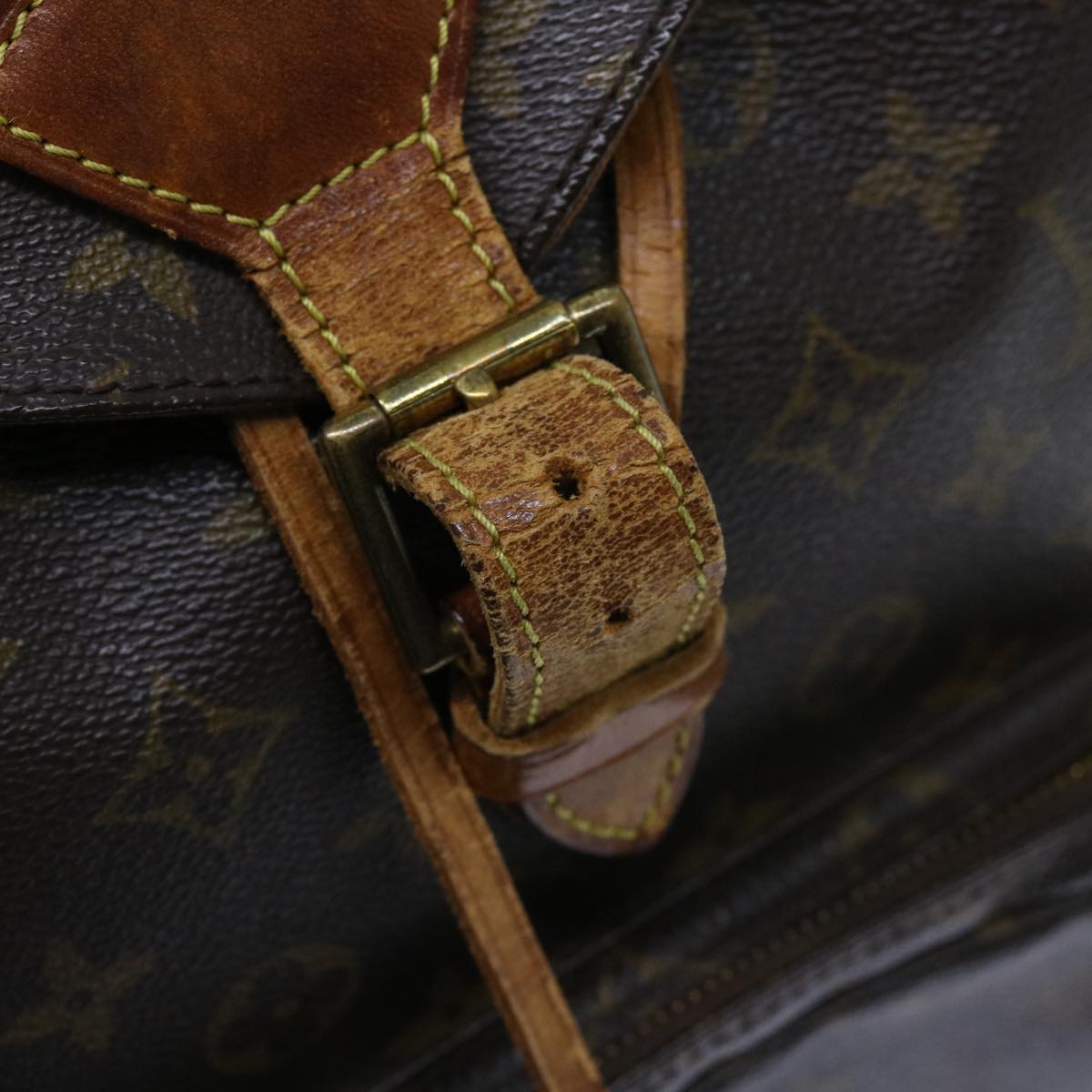 LOUIS VUITTON Monogram Montsouris GM Backpack M51135 LV Auth 62307