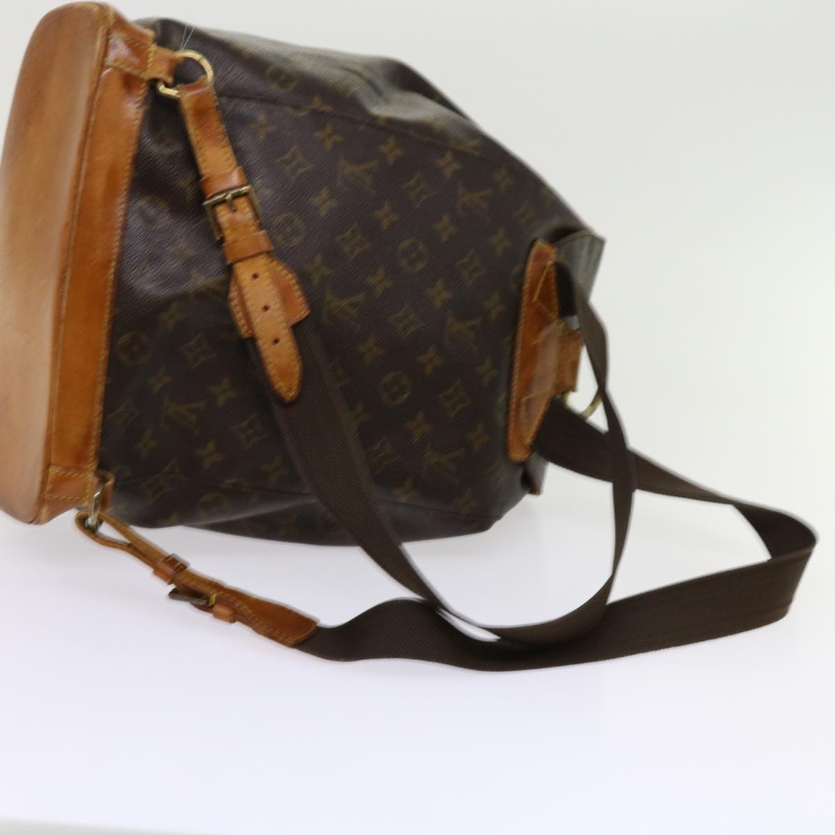 LOUIS VUITTON Monogram Montsouris GM Backpack M51135 LV Auth 62307